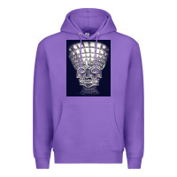 Purple #tiga tche3 alex wajah pada grey satu kepala 10.000 yang days bermahko Premium Hoodie - linhVisuals