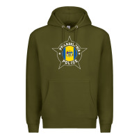 Army Green philadelphia police t shirt   ppd Premium Hoodie - linhVisuals