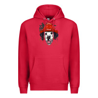 Cardinal dalmatian firefighter dalmatian dog lover Premium Hoodie - linhVisuals