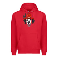 Dalmatian Firefighter Dalmatian Dog Lover Premium Hoodie | Teevron