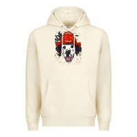 Sandshell dalmatian firefighter dalmatian dog lover Premium Hoodie - linhVisuals
