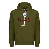 Army Green forky Premium Hoodie - linhVisuals