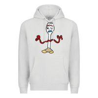 Dove Grey forky Premium Hoodie - linhVisuals