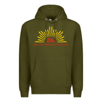 Army Green arizona western college Premium Hoodie - linhVisuals