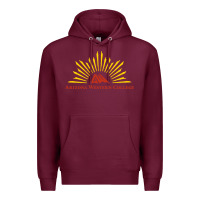 Burgundy arizona western college Premium Hoodie - linhVisuals