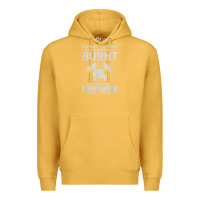 Mustard playing with fire will get you burnt fireman firefighter fun Premium Hoodie - linhVisuals