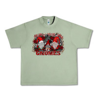 Oil Green chillin with my gnomies Urban Heavy Tee - SublimationCraftShop