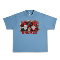 Pebble Blue chillin with my gnomies Urban Heavy Tee - SublimationCraftShop