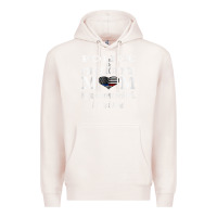 Pale Pink police & firefighter mom, i raised mine fireman mothers day Premium Hoodie - linhVisuals