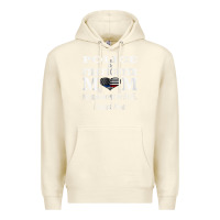 Sandshell police & firefighter mom, i raised mine fireman mothers day Premium Hoodie - linhVisuals