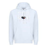 White police & firefighter mom, i raised mine fireman mothers day Premium Hoodie - linhVisuals