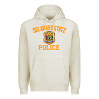 Oatmeal Heather delaware state police Premium Hoodie - linhVisuals