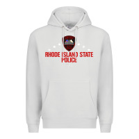Dove Grey rhode island state police Premium Hoodie - linhVisuals
