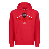 Red rhode island state police Premium Hoodie - linhVisuals