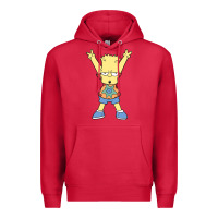 Cardinal groovy bart Premium Hoodie - linhVisuals