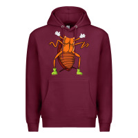 Burgundy cool easy cockroach insect halloween Premium Hoodie - linhVisuals