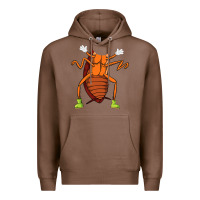 Chestnut cool easy cockroach insect halloween Premium Hoodie - linhVisuals