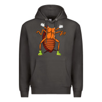 Smoke cool easy cockroach insect halloween Premium Hoodie - linhVisuals