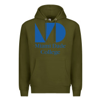 Army Green miami dade college Premium Hoodie - linhVisuals