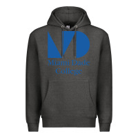 Charcoal Heather miami dade college Premium Hoodie - linhVisuals