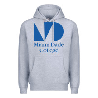 Heather Grey miami dade college Premium Hoodie - linhVisuals