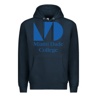 Navy miami dade college Premium Hoodie - linhVisuals