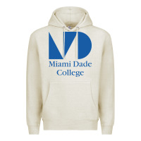 Oatmeal Heather miami dade college Premium Hoodie - linhVisuals