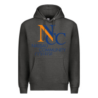 Charcoal Heather nassau community college Premium Hoodie - linhVisuals