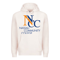 Pale Pink nassau community college Premium Hoodie - linhVisuals