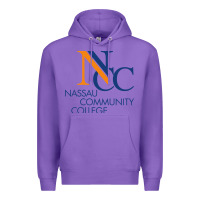 Purple nassau community college Premium Hoodie - linhVisuals