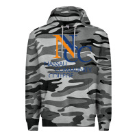 Slate Camo nassau community college Premium Hoodie - linhVisuals
