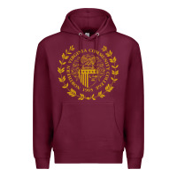 Burgundy northern virginia community college Premium Hoodie - linhVisuals