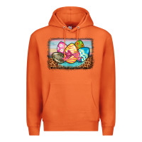 Carrot easter egg background Premium Hoodie - BarkalooDesign