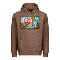 Chestnut easter egg background Premium Hoodie - BarkalooDesign