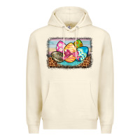 Sandshell easter egg background Premium Hoodie - BarkalooDesign