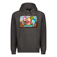Smoke easter egg background Premium Hoodie - BarkalooDesign