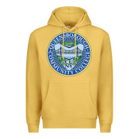 Antique Gold queensborough community college Premium Hoodie - linhVisuals