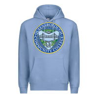 Colony Blue queensborough community college Premium Hoodie - linhVisuals