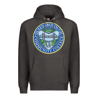 Smoke queensborough community college Premium Hoodie - linhVisuals