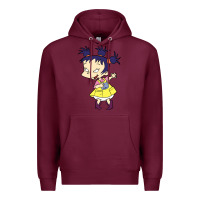 Burgundy kimi finster rugrats Premium Hoodie - linhVisuals