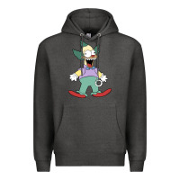 Charcoal Heather krusty Premium Hoodie - linhVisuals