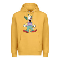 Mustard krusty Premium Hoodie - linhVisuals