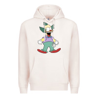 Pale Pink krusty Premium Hoodie - linhVisuals