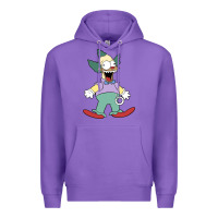 Purple krusty Premium Hoodie - linhVisuals