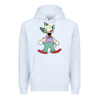 White krusty Premium Hoodie - linhVisuals