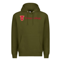 Army Green triton college Premium Hoodie - linhVisuals