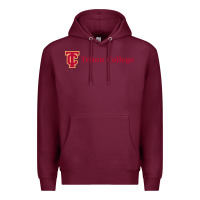 Burgundy triton college Premium Hoodie - linhVisuals