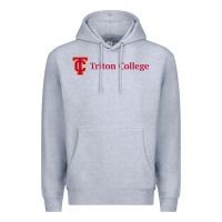 Heather Grey triton college Premium Hoodie - linhVisuals