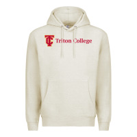 Oatmeal Heather triton college Premium Hoodie - linhVisuals