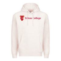 Pale Pink triton college Premium Hoodie - linhVisuals
